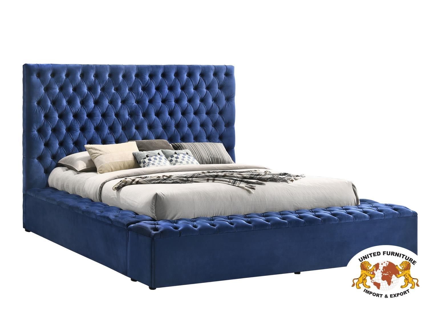 B564 - Velvet Bed - Stylish Home Furniture