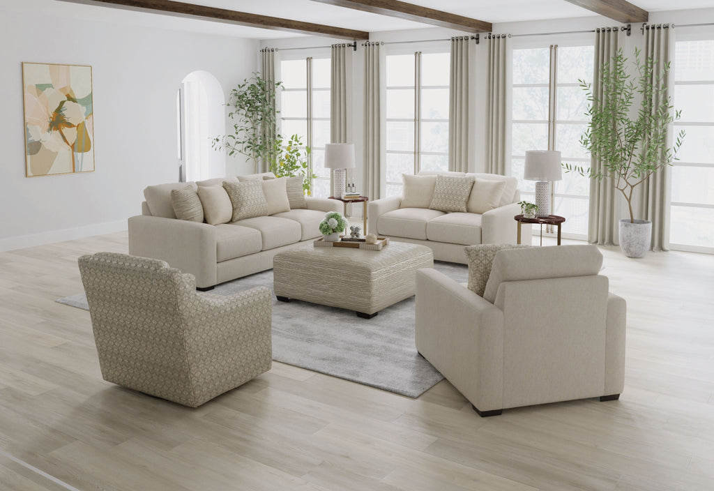Hyde Park - Cocktail Ottoman - Stylish Home Furniture