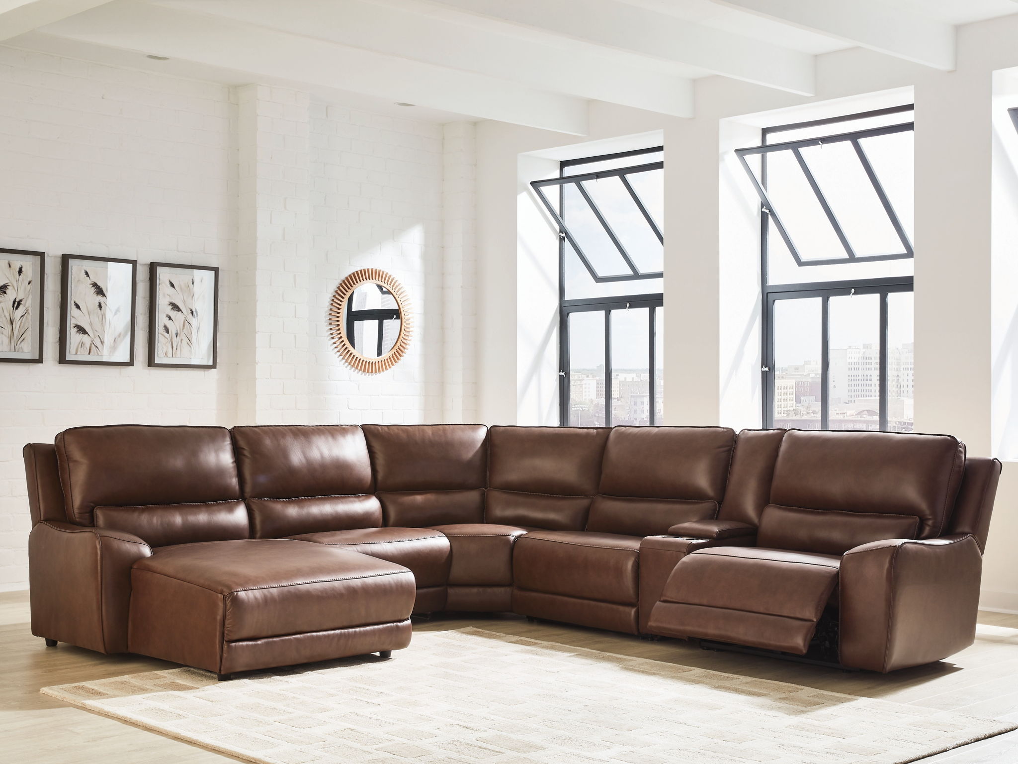 DeepWakes - Power Reclining Sectional - Stylish Home Furniture