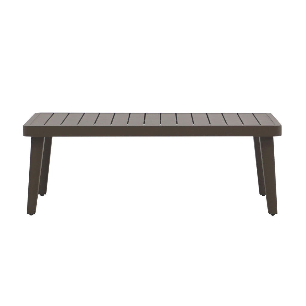 Genova - Patio Coffee Table - Dark Brown - Stylish Home Furniture