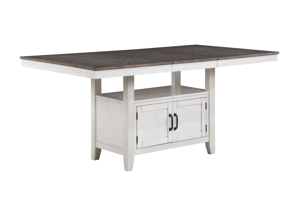 Richland - Counter Table Top & Base - Dark Gray - Stylish Home Furniture