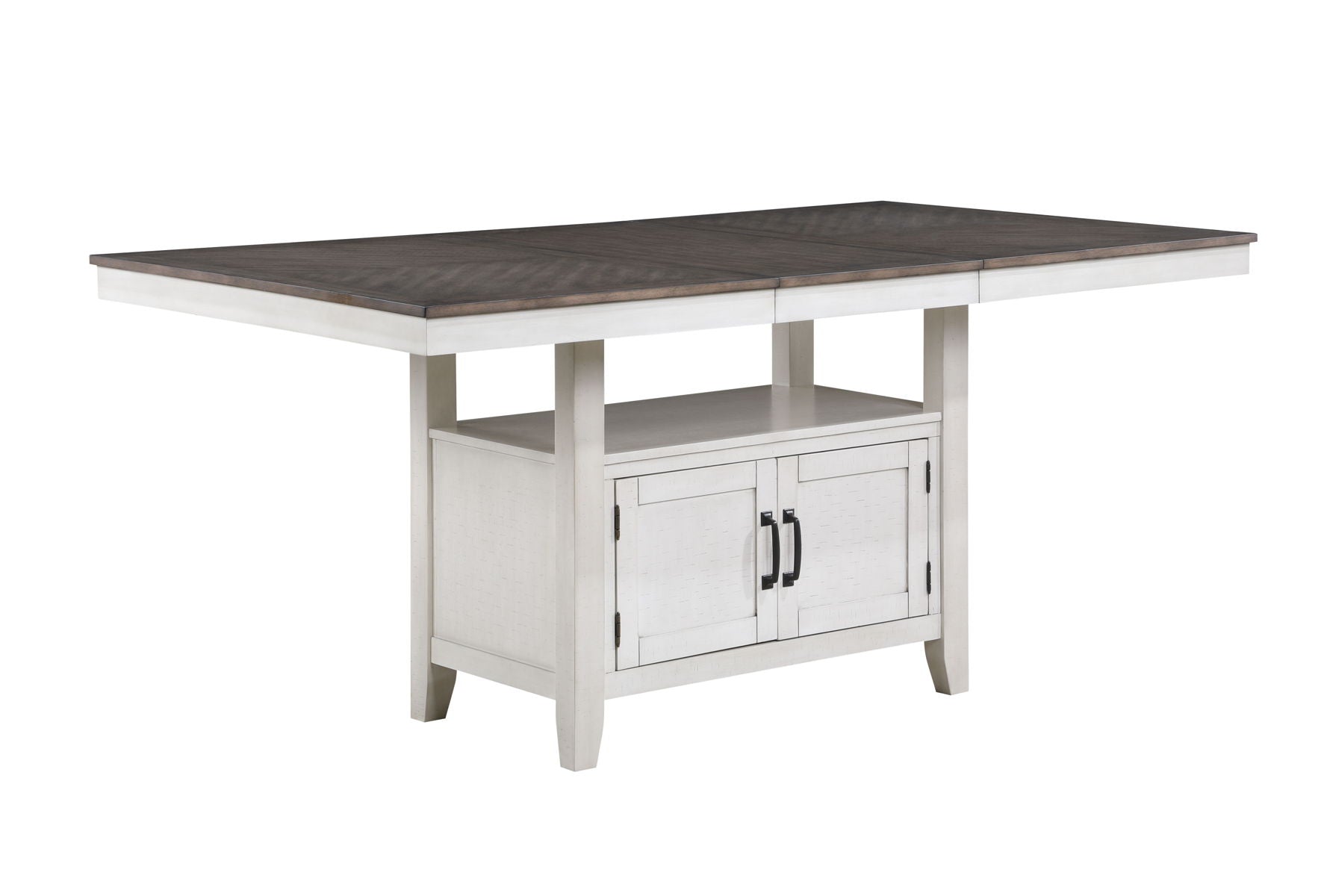 Richland - Counter Table Top & Base - Dark Gray - Stylish Home Furniture