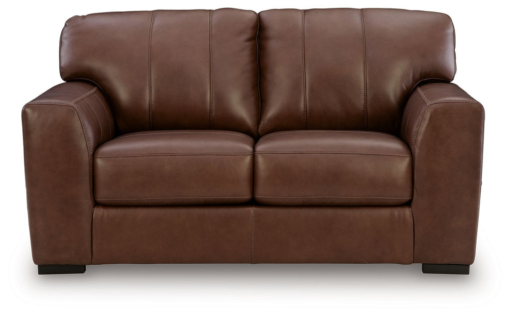 Brogliano - Loveseat - Canyon - Stylish Home Furniture