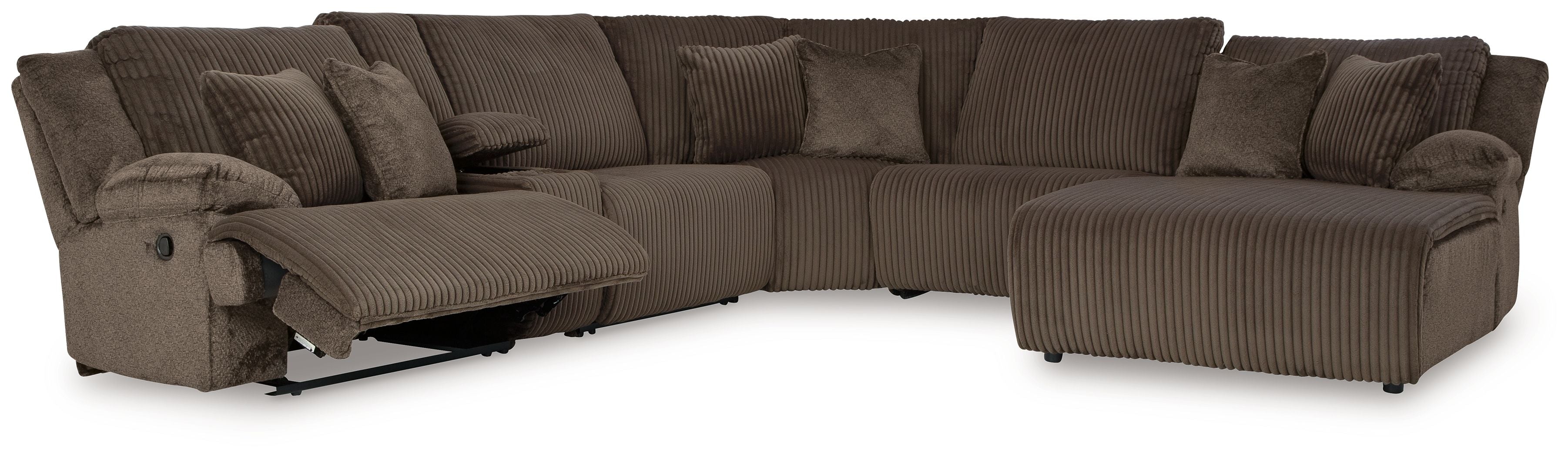 Top Tier - Reclining Sectional - Stylish Home Furniture