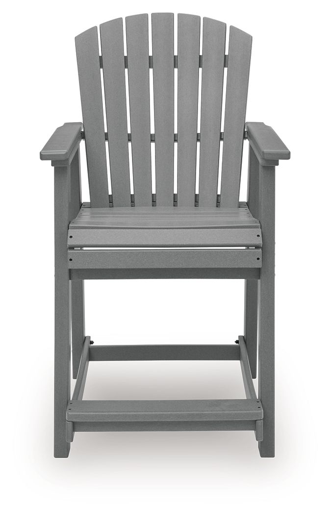 Sanctuary Beach - Barstool (Set of 2) - Dark Gray - Stylish Home Furniture