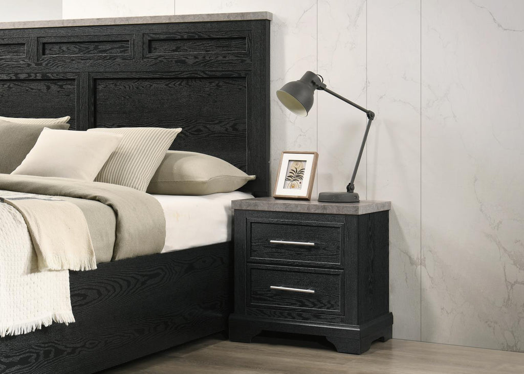 B324 - Nightstand - Antique Gray - Stylish Home Furniture