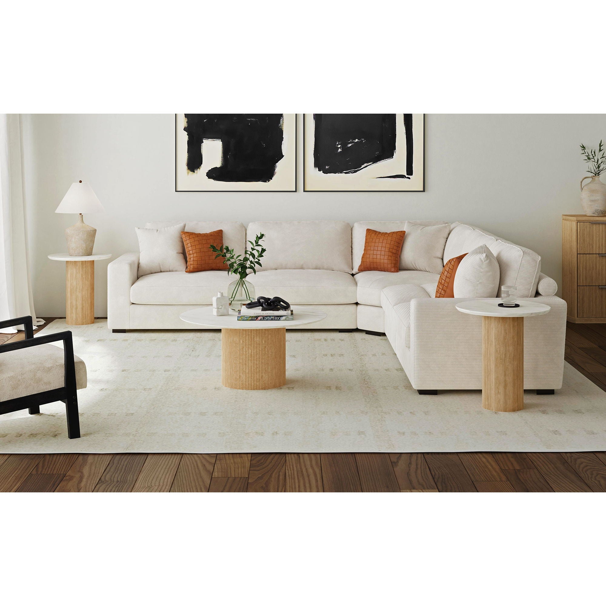 Sylvie - Round Table - Stylish Home Furniture