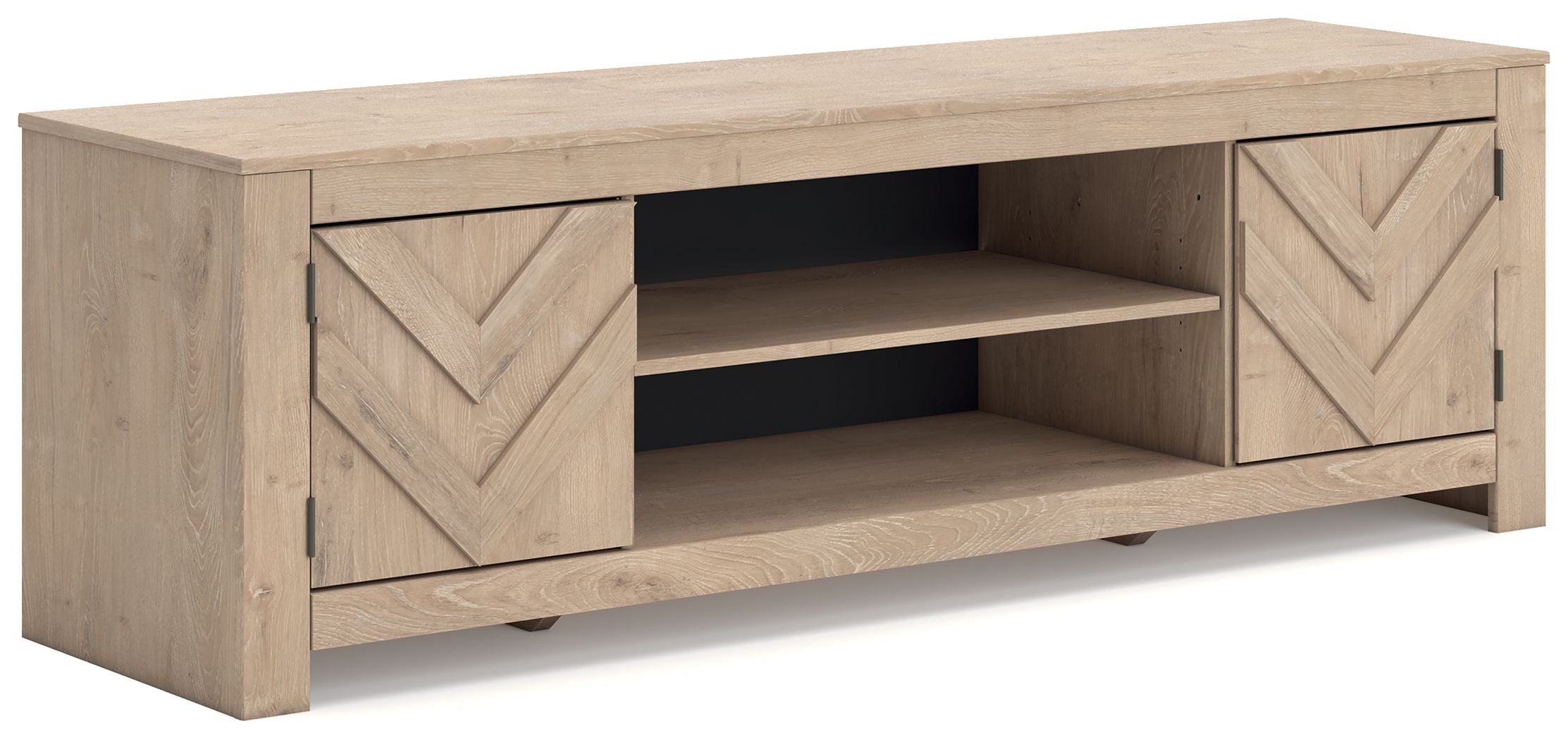 Cayboni - LG TV Stand With Fireplace Option - Stylish Home Furniture