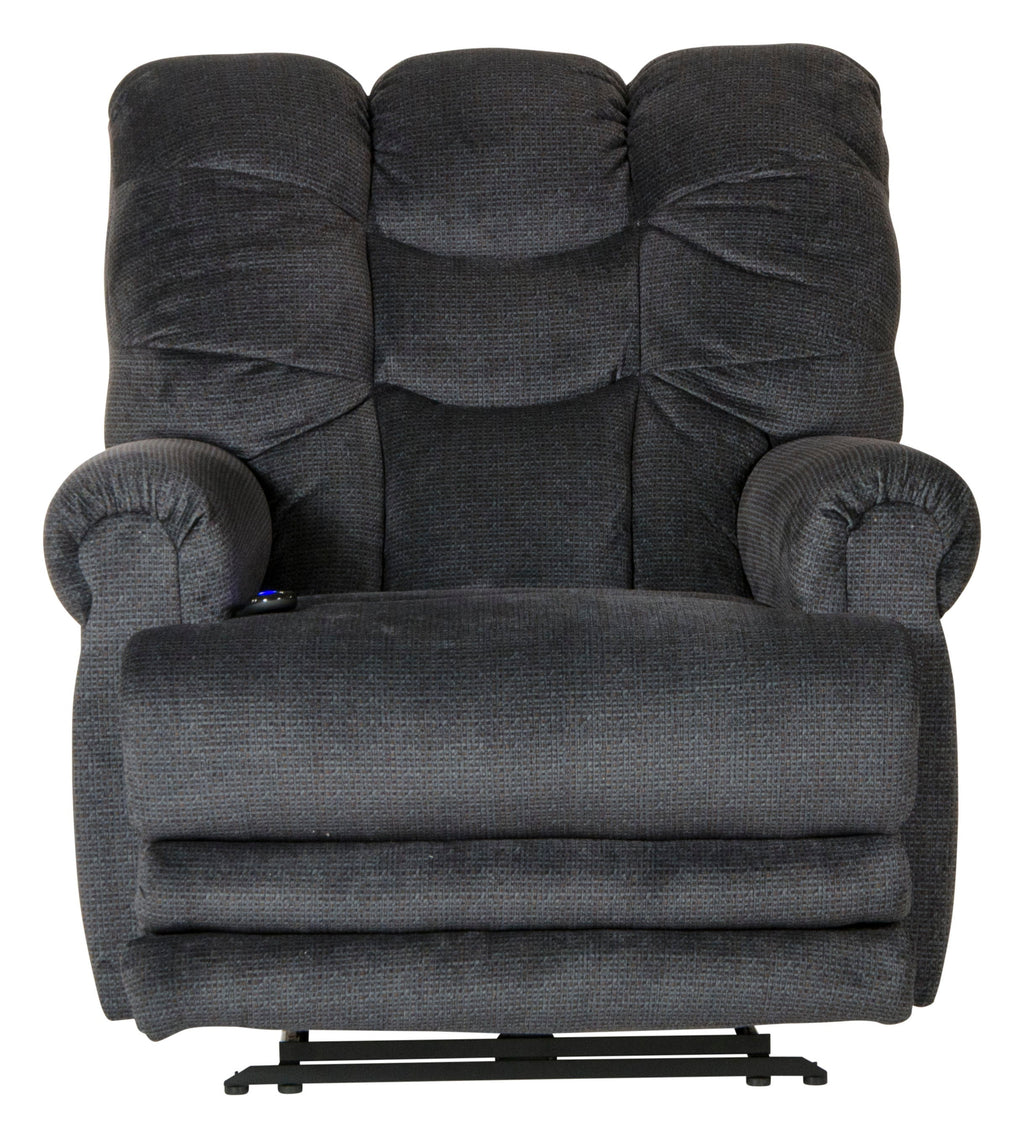 Malone - Power Lay Flat Recliner With Extended Ottoman - Stylish Home Furniture