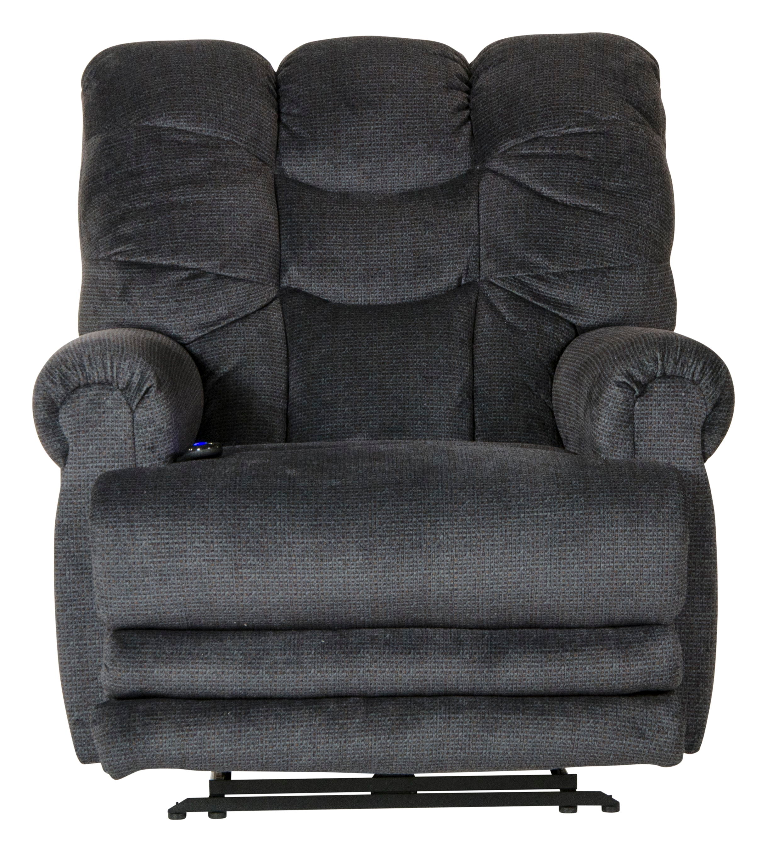 Malone - Power Lay Flat Recliner With Extended Ottoman - Stylish Home Furniture