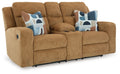 Kanlow - Dbl Reclining Loveseat With Console - Stylish Home Furniture