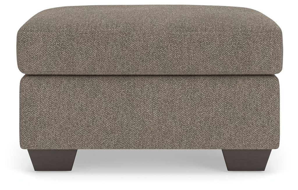 Triston-Peaks - Ottoman - Suede - Stylish Home Furniture