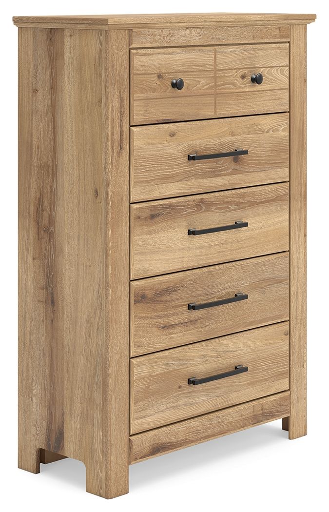 Makidern - Five Drawer Chest - Stylish Home Furniture