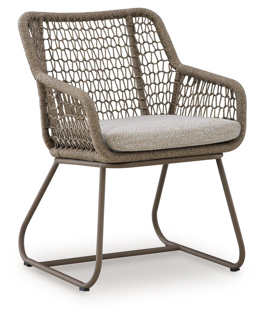 Majors Beach - Outdoor Table And 2 Chairs (Set of 3) - Beige - Stylish Home Furniture