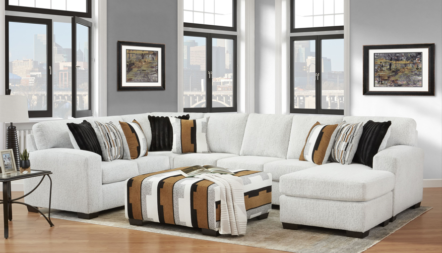 3-Piece U-Shape Sectional - Stylish Home Furniture