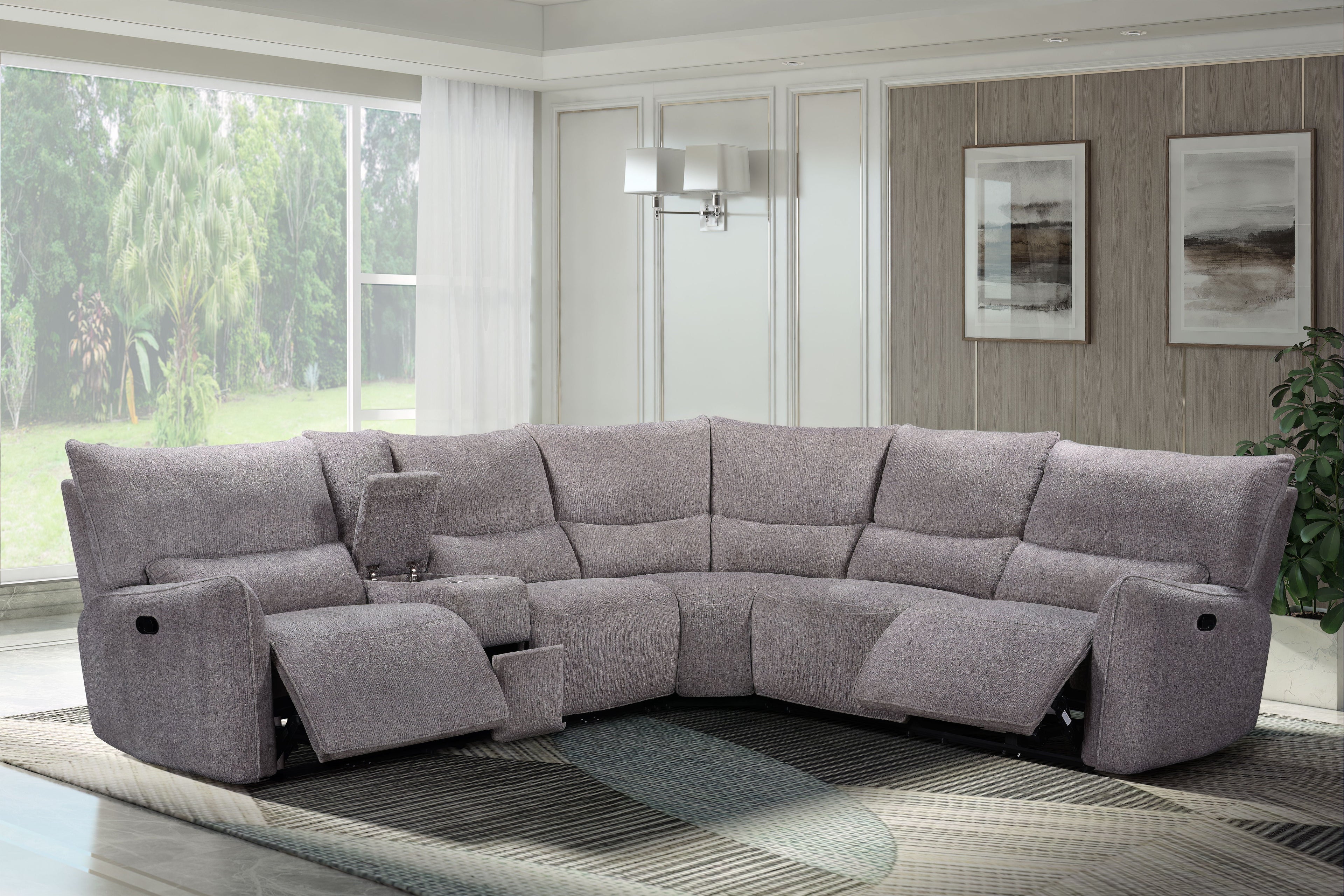 Remsen - Reclining Sectional - Stylish Home Furniture