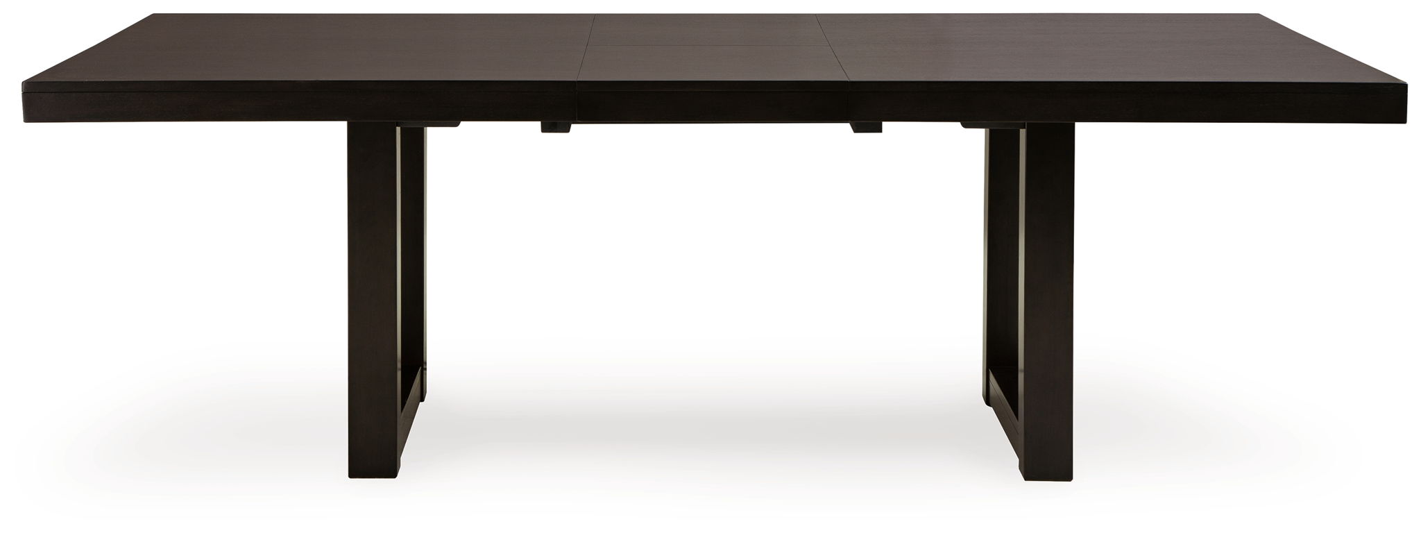 Neymorton - 7 Pc. - Rectangular Extension Table, 6 Side Chairs - Dark Grayish Brown - Stylish Home Furniture