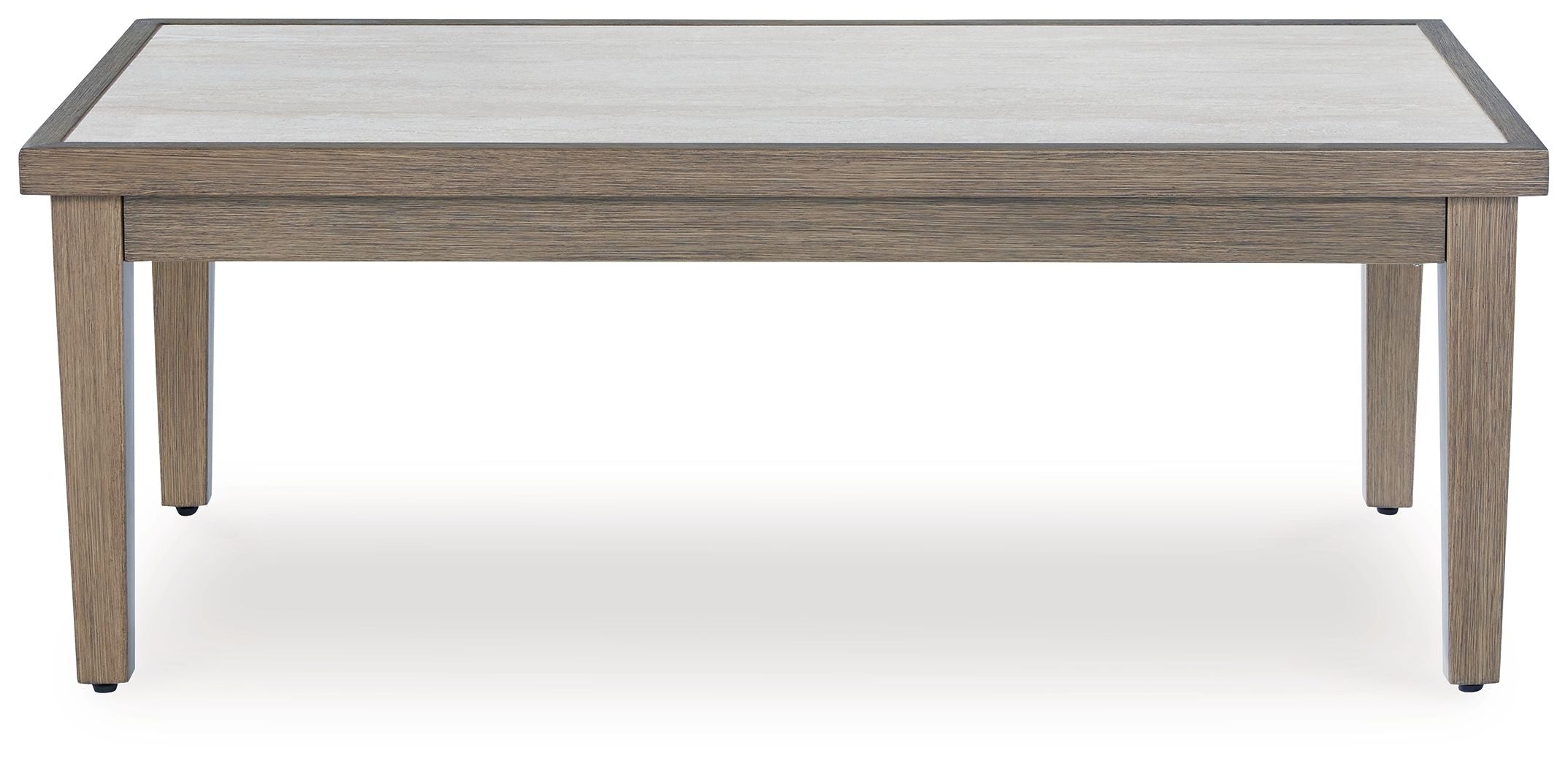 Rainier Ranch - Rectangular Cocktail Table - Brown / Beige - Stylish Home Furniture