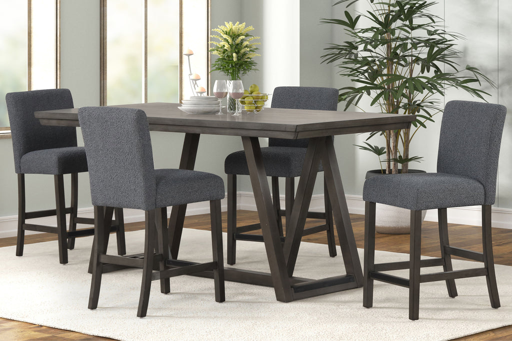 High Line - Counter Dining Set - Stylish Home Furniture