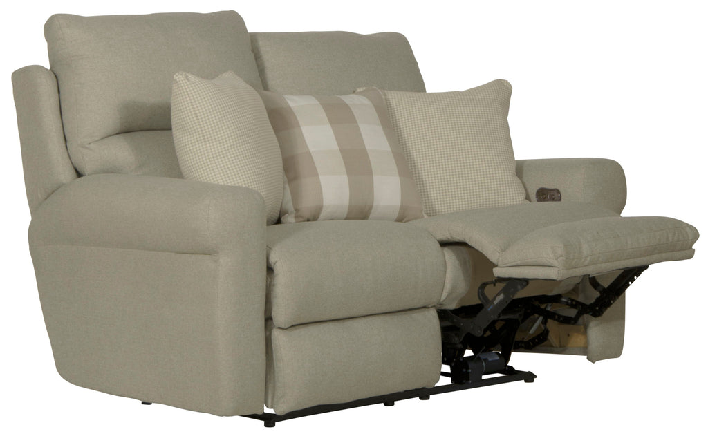 Westport - Power Lay Flat Reclining Loveseat - Stylish Home Furniture