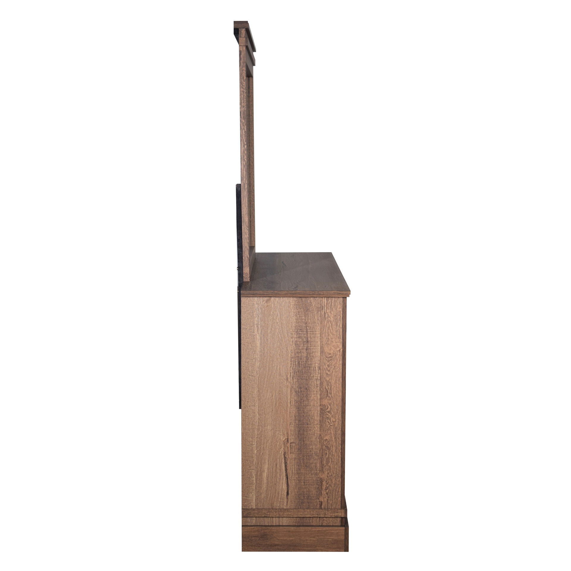 Coventry Hall - Mirror - Pecan - Stylish Home Furniture