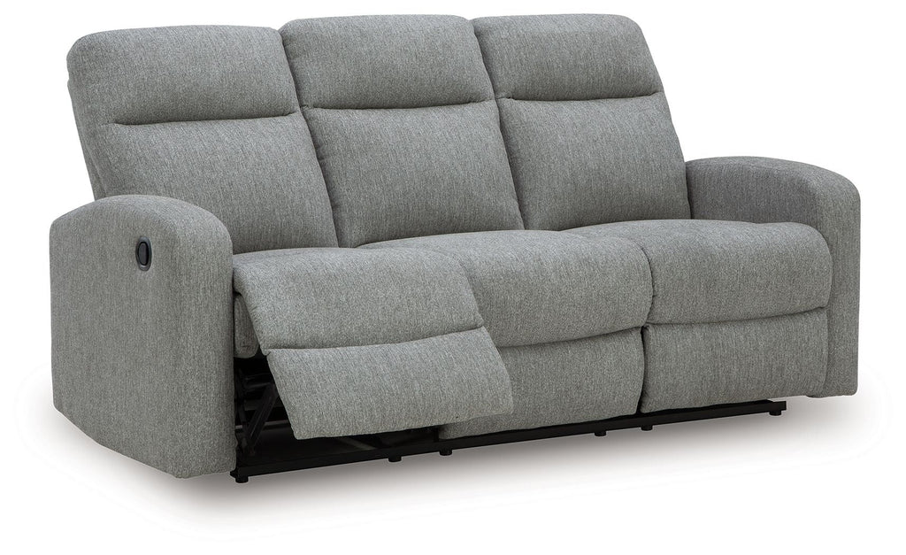 Gauntlet - Reclining Sofa - Sterling - Stylish Home Furniture