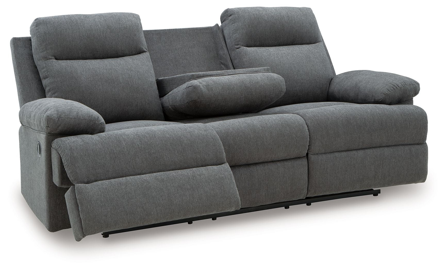 Side-Swipe - Reclining Sofa With Drop Down Table - Stylish Home Furniture