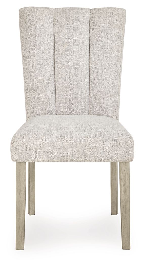Larawyn - Dining Upholstered Side Chair (Set of 2) - Bisque - Stylish Home Furniture