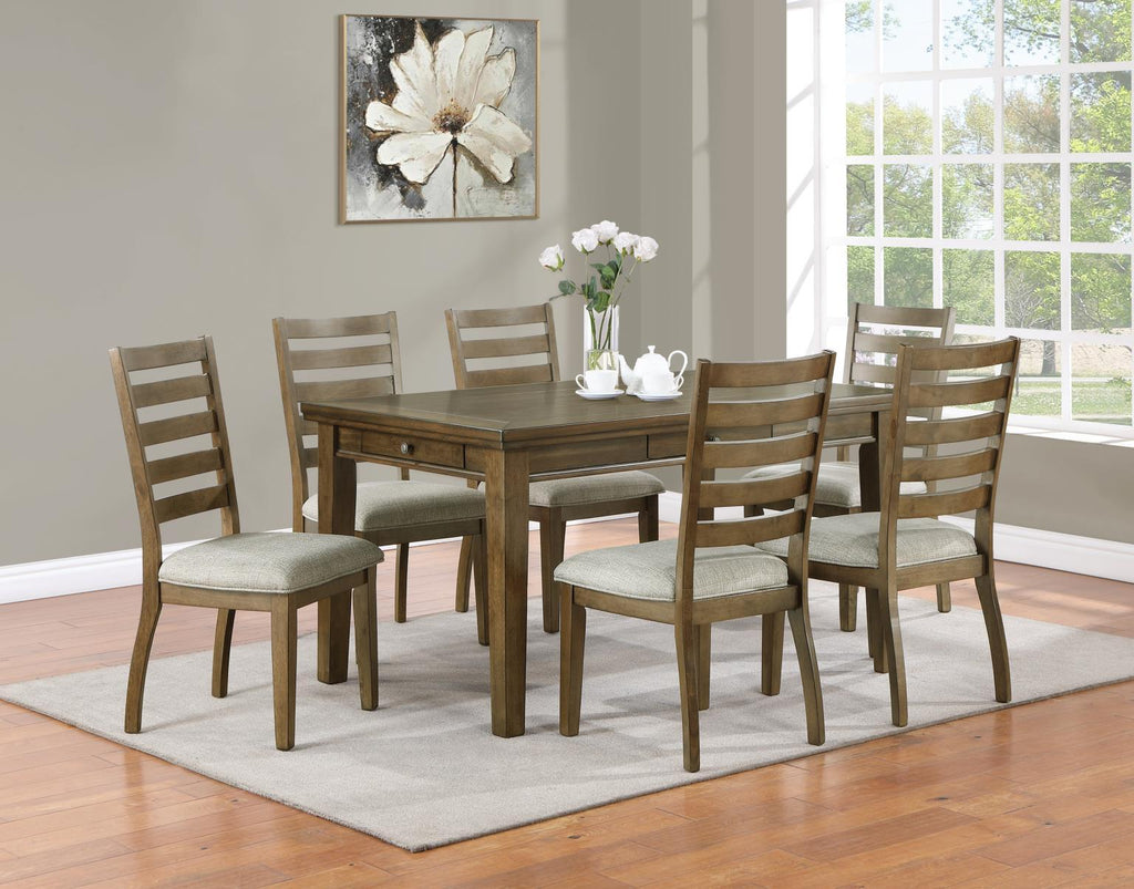 D145 - Dining Chair (Set of 2) - Brown - Stylish Home Furniture