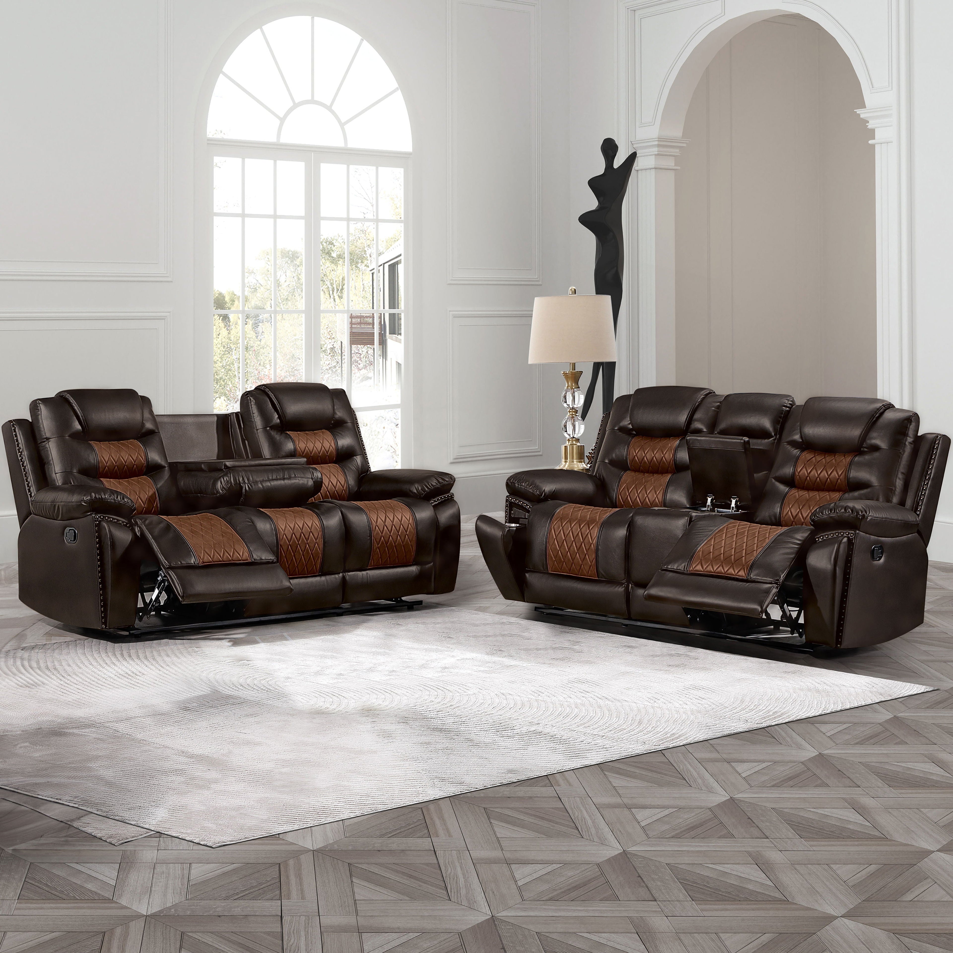 Nikko - Reclining Sofa Set - Stylish Home Furniture