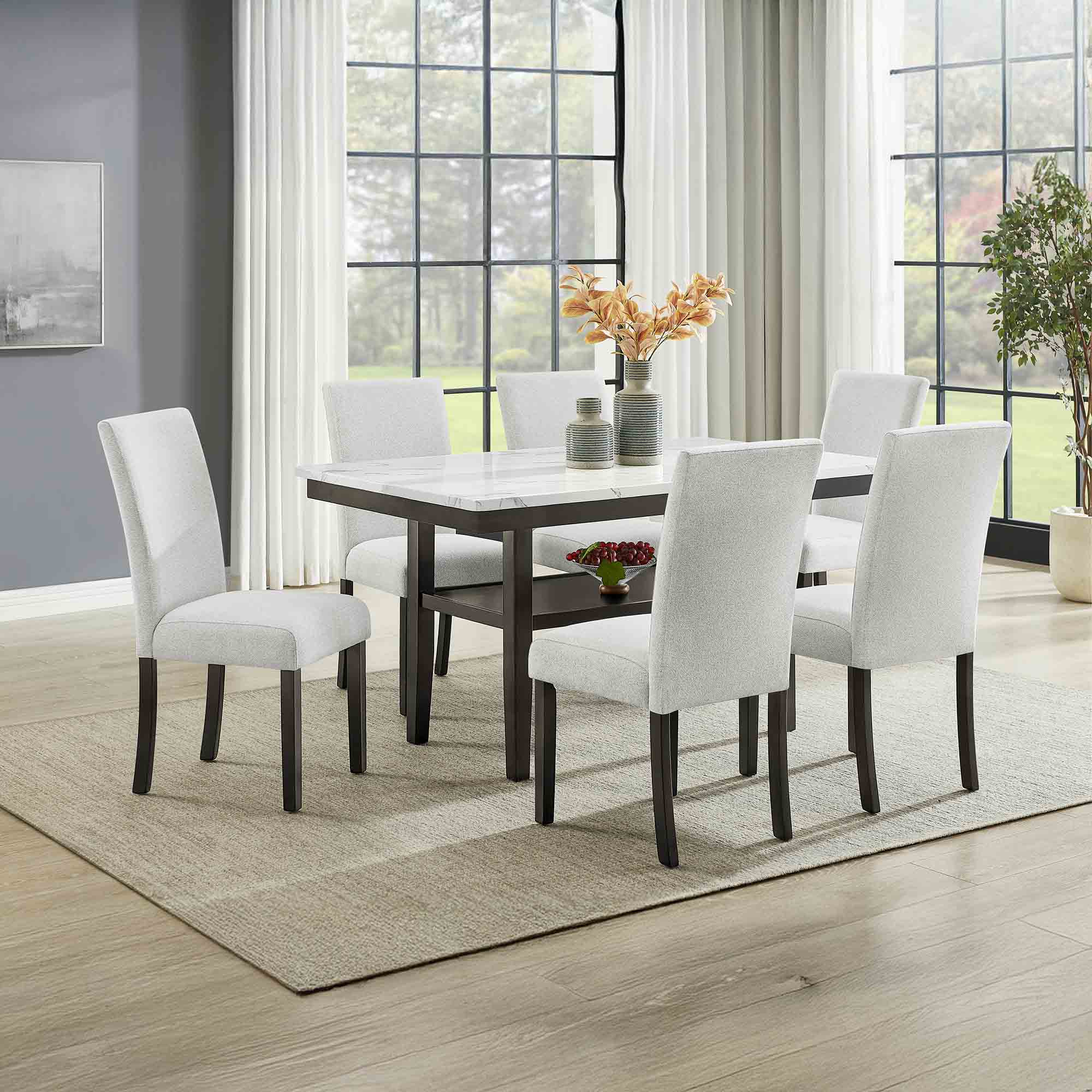 Carissa - Rectangle Dining Set - Stylish Home Furniture