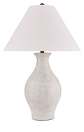 Ashbend - Ceramic Table Lamp - Antique White - Stylish Home Furniture