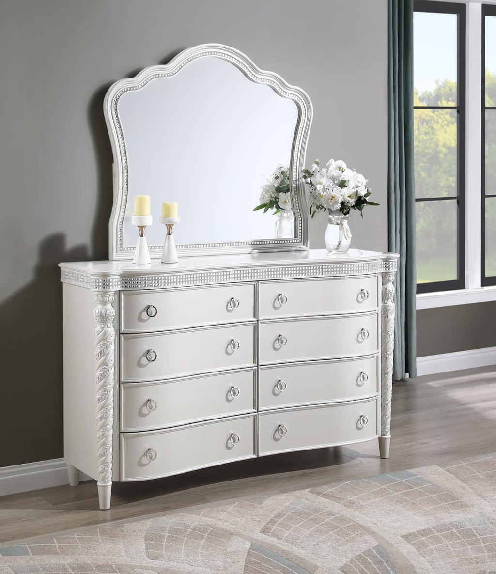 B033 - Mirror - White - Stylish Home Furniture