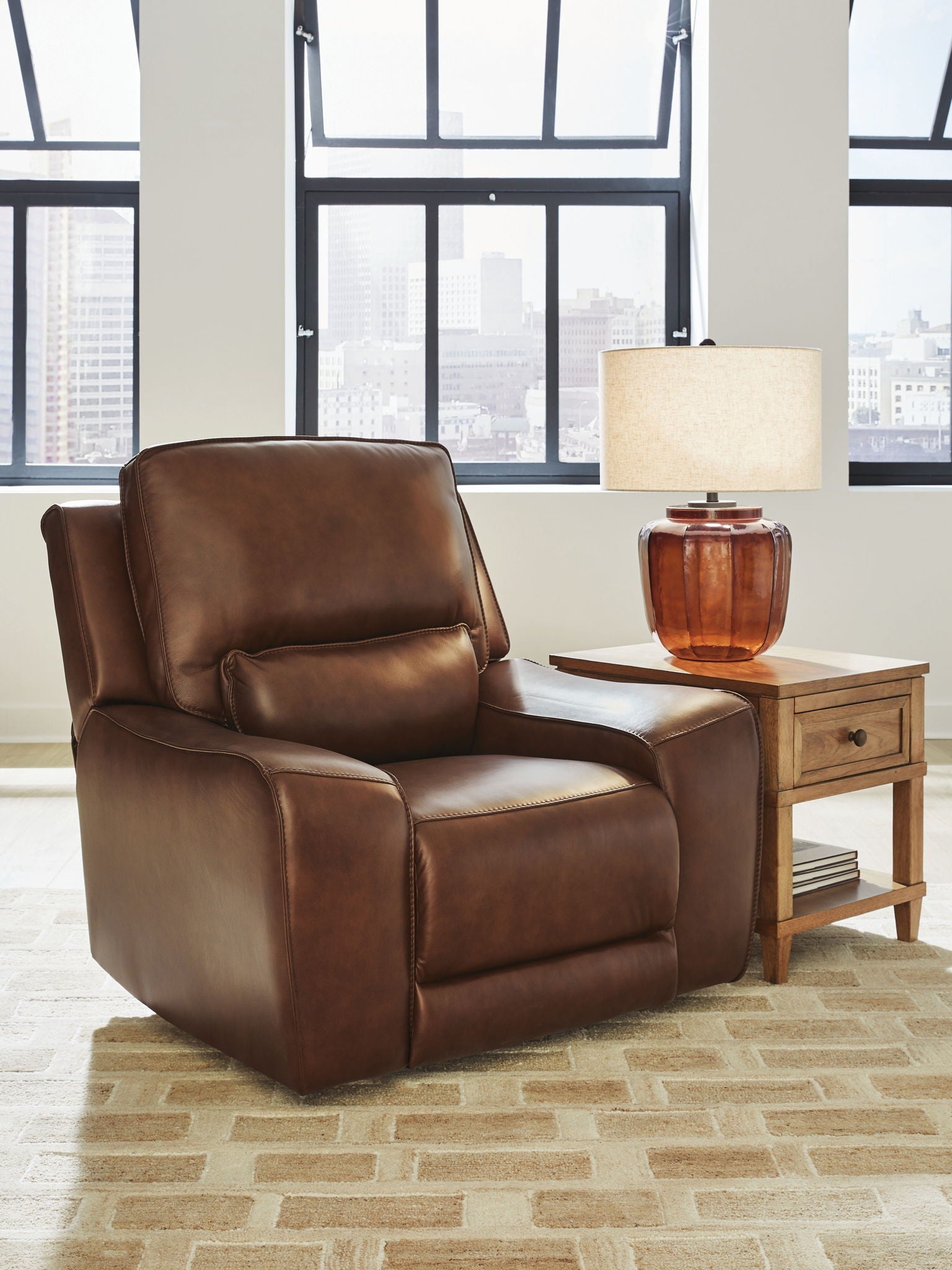 DeepWakes - Power Recliner With Adjustable Headrest - Stylish Home Furniture