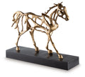 Grainville - Sculpture - Antique Gold Finish - Stylish Home Furniture