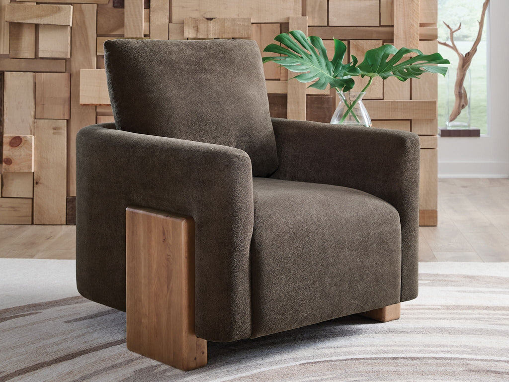 Dairlett - Accent Chair - Brown - Stylish Home Furniture