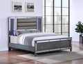 B223 - Bed With LED Light - Stylish Home Furniture