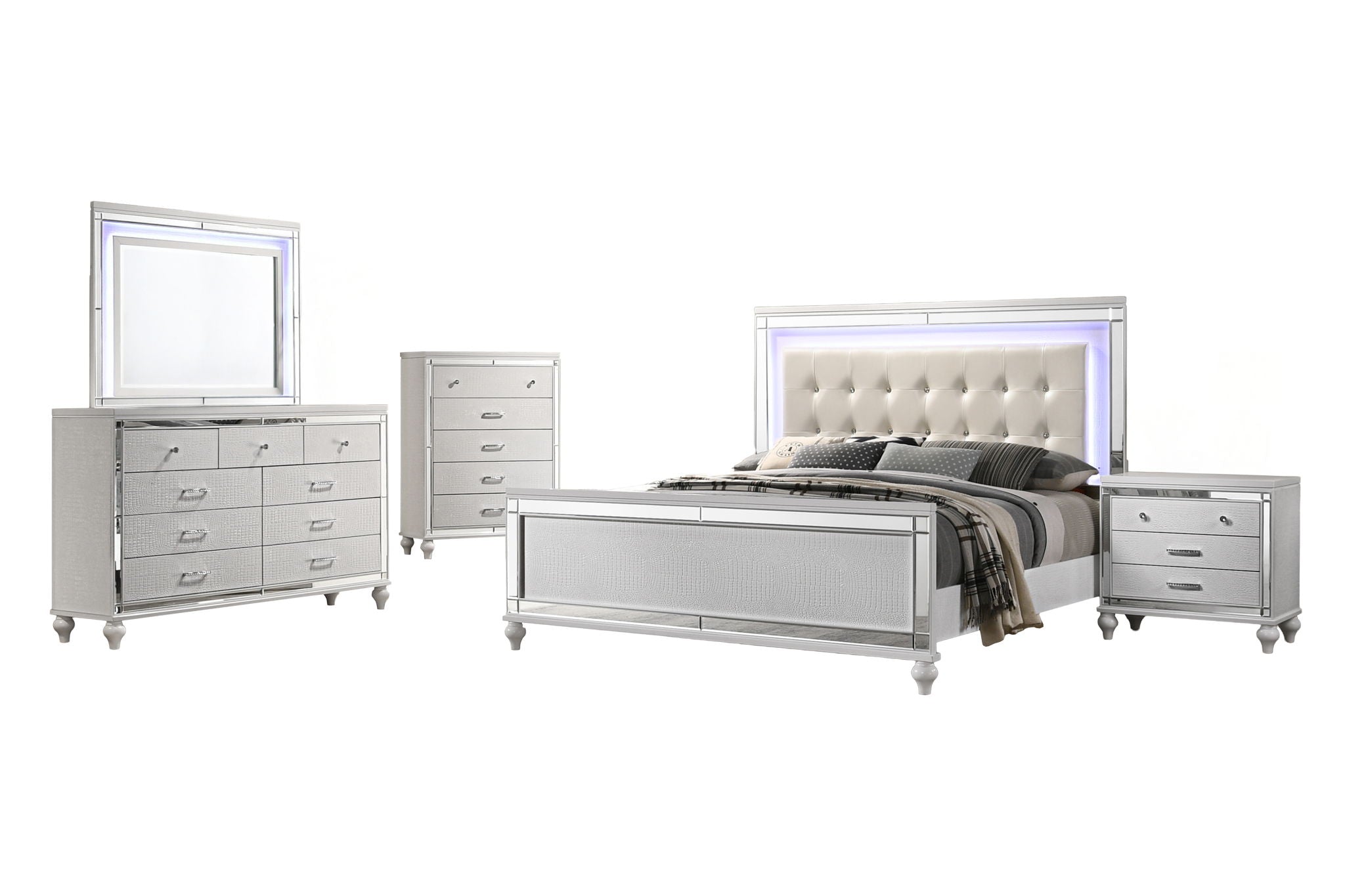 Valentino - Bedroom Set - Stylish Home Furniture