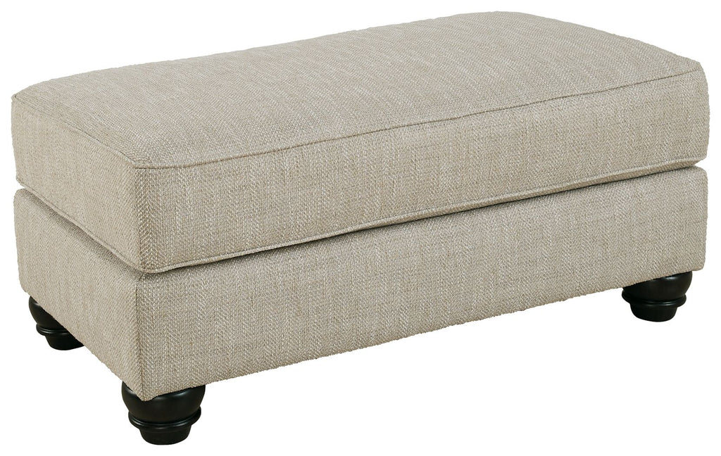 Asanti - Ottoman - Fog - Stylish Home Furniture