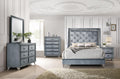 B280 - Velvet Dresser - Gray - Stylish Home Furniture