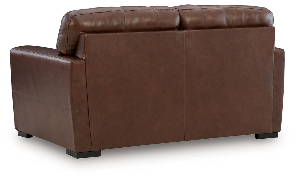 Brogliano - Loveseat - Canyon - Stylish Home Furniture