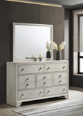 B320 - Oak Dresser - Antique White - Stylish Home Furniture