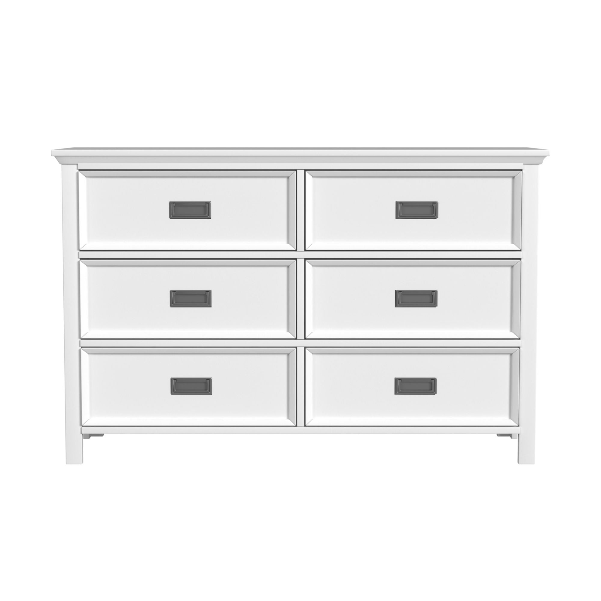 Hampton Kids - 6-Drawer Dresser - Stylish Home Furniture