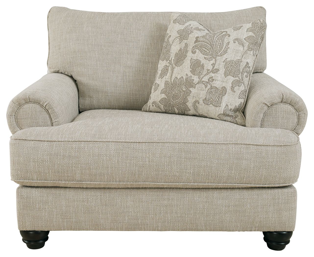 Asanti - Chair and a Half - Fog - Stylish Home Furniture