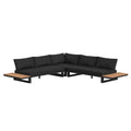 Cabana - Three Piece Outdoor Living Set - Black