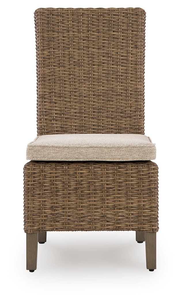 Laguna Heights - Side Chair With Cushion (Set of 2) - Beige - Stylish Home Furniture
