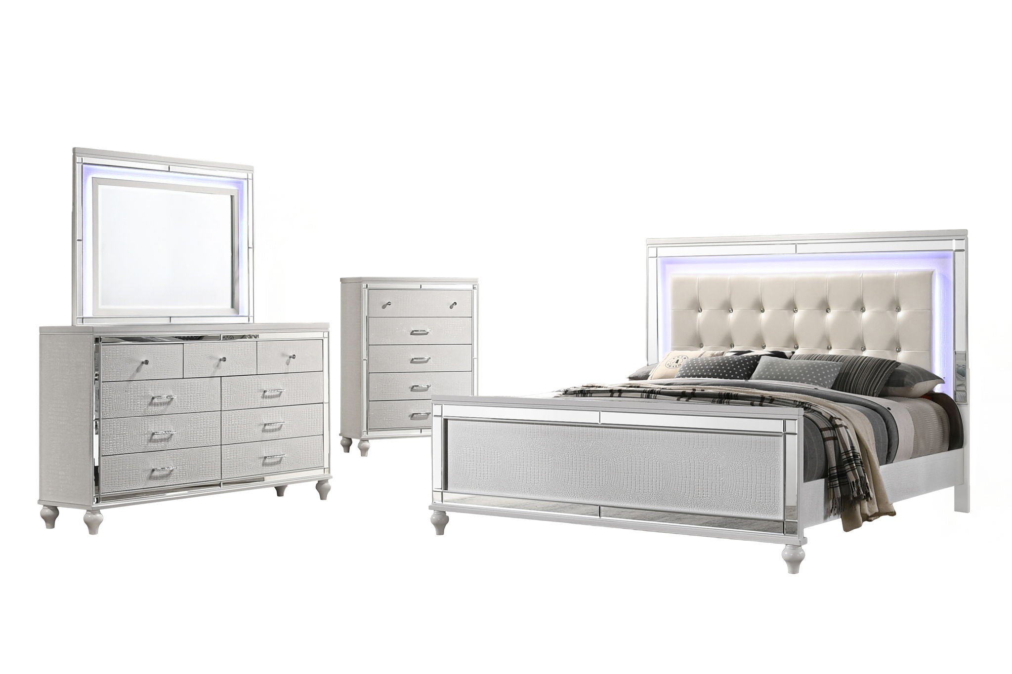 Valentino - Bedroom Set - Stylish Home Furniture