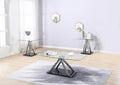 T285 - Chrome Table Set (Set of 3) - Pearl Silver