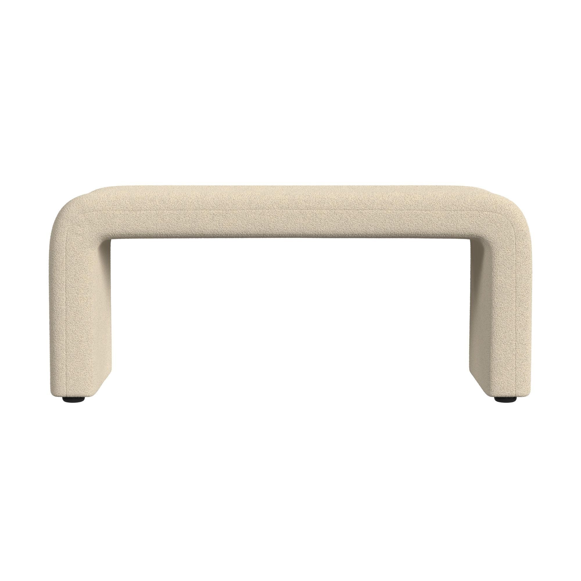 Seqouia - Bench With 2 Stools - Cream - Stylish Home Furniture