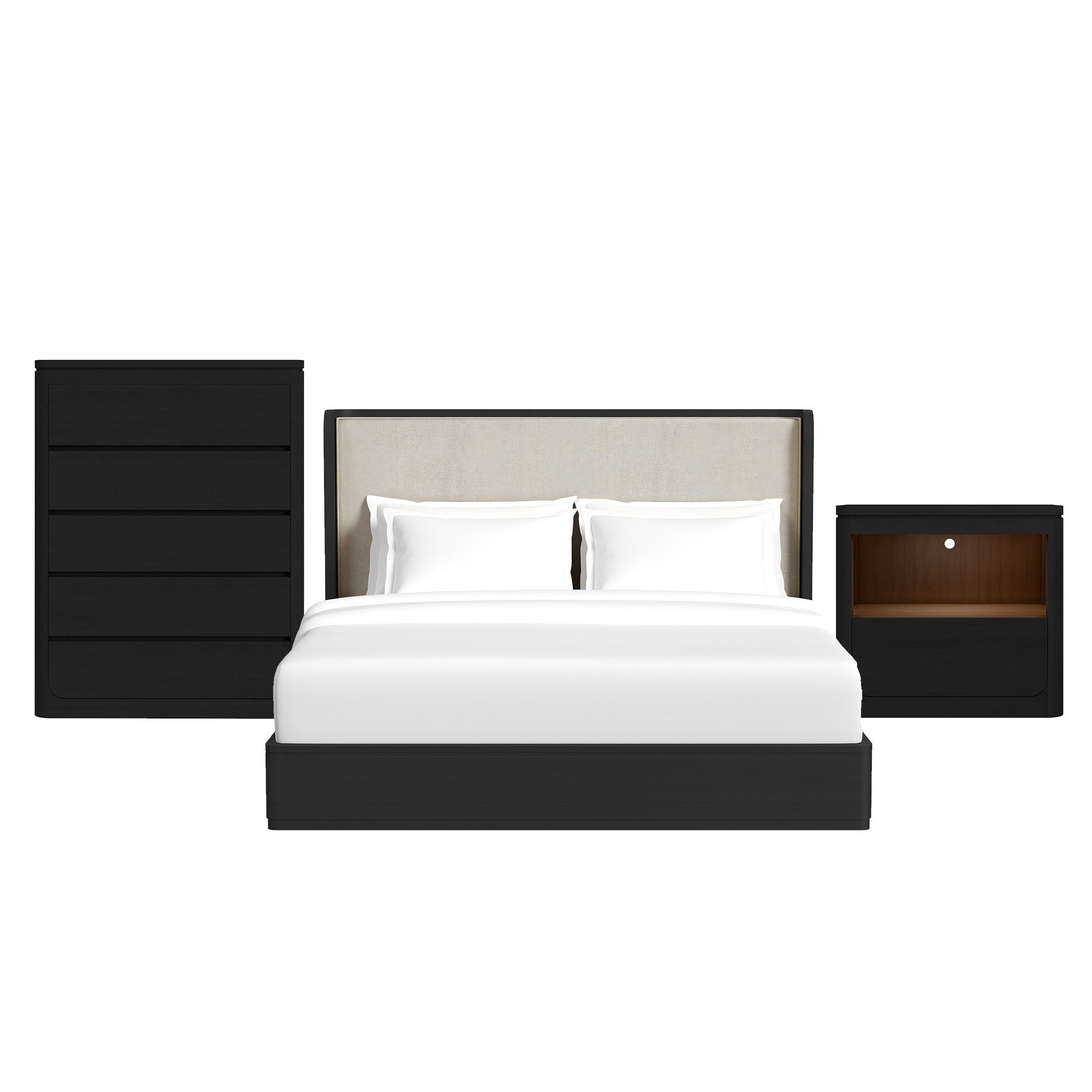 Rosalie - Upholstered Bedroom Set - Stylish Home Furniture